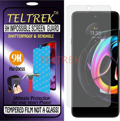 TELTREK Tempered Glass Guard for MOTO EDGE 20 FUSION (Flexible Shatterproof)(Pack of 1)