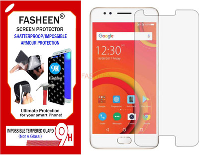 Fasheen Tempered Glass Guard for COMIO S1 (Flexible Shatterproof)(Pack of 1)