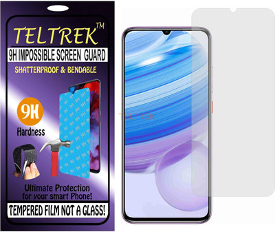 TELTREK Tempered Glass Guard for XIAOMI REDMI 10X 5G (Flexible Shatterproof)(Pack of 1)