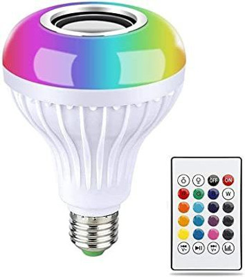 ASTOUND 4W LED Multicolour Speaker Bulb with Bluetooth Smart Bulb