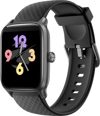 ZEBRONICS Zeb-Fit Me Smartwatch(Black Strap, Free Size)