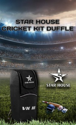 Star House Z Black Cricket Kit Bag VIRAT KOHLI 18(Black, Kit Bag)