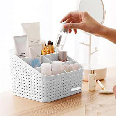 Bekner Plastic Storage Basket(Pack of 1)