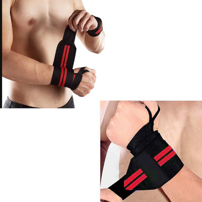 JVN 783737 Weightlifting Wristband Training Hand Band (Pack of 2) Abdominal Belt