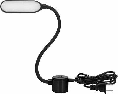 Betlex Sewing Machine Light, 6W 12LED's Daylight LED Work Lamp with Flexible Gooseneck Study Lamp(15 cm, Multicolor)