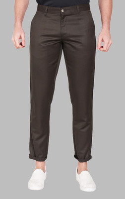 AD & AV Regular Fit Men Dark Green Trousers
