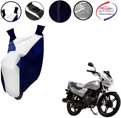 AUTO PEARL Two Wheeler Cover for LML(Freedom Prima, White, Blue)