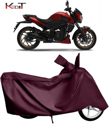 KEDIT Two Wheeler Cover for Bajaj(Dominar, Maroon)