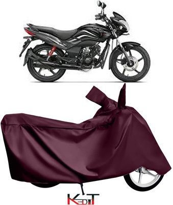 KEDIT Two Wheeler Cover for Hero(Passion Pro TR, Maroon)