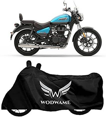 CSC CRAFT Two Wheeler Cover for Royal Enfield(Meteor BS6, Black)