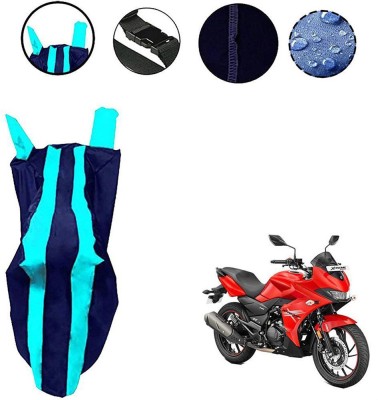 AUTO PEARL Two Wheeler Cover for Hero(Xtreme 200S, Blue)