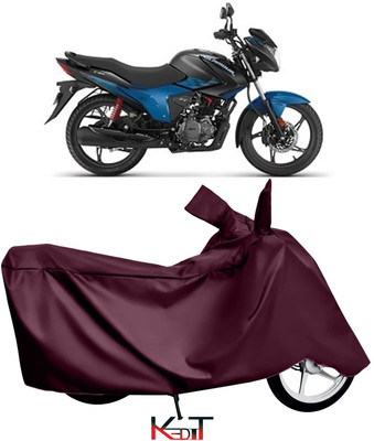 KEDIT Two Wheeler Cover for Hero(Splendor NXG, Maroon)