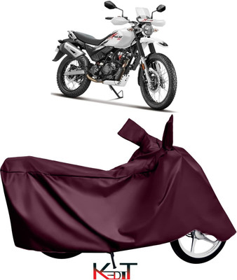 KEDIT Waterproof Two Wheeler Cover for Hero(Xpulse 200T, Maroon)