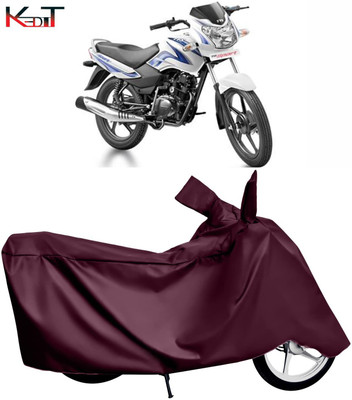 KEDIT Waterproof Two Wheeler Cover for TVS(Sport BS6, Maroon)