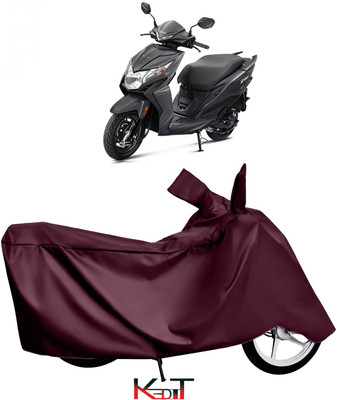 KEDIT Waterproof Two Wheeler Cover for Honda(Dio, Maroon)