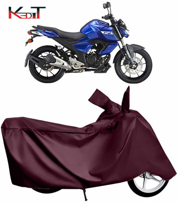 KEDIT Waterproof Two Wheeler Cover for Yamaha(FZ FI BS6, Maroon)