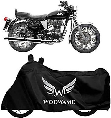 CSC CRAFT Two Wheeler Cover for Royal Enfield(Electra, Black)