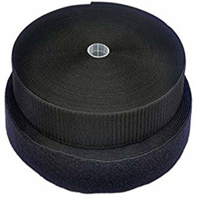 Lucknow Crafts Velcro Hook and Loop Fastening S tape roll strips(25 m Hook + 25 m Loop) Black Sew-on Velcro(White) Lucknow Crafts Velcro Hook and Loop Fastening S tape roll strips(25 m Hook + 25 m Loop) Black Sew-on Velcro(White)