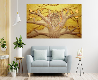 TheBlackstone Religious Multicolor Wallpaper(122 cm x 92 cm)