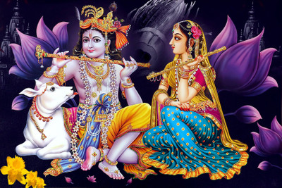 TheBlackstone Religious Multicolor Wallpaper(122 cm x 92 cm)