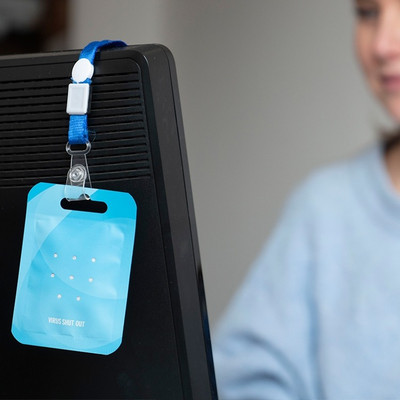 Gabbar Pleasant Diffuser Virus Shut Out Remove Viruses & Bacterium Air Sterilization Card Portable Air sanitizer Protection Card(10 x 1 Units)