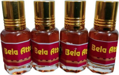 Gladify BELA ATTAR (A PACK OF 4 BOTTLES 6ML EACH) Floral Attar(Natural)