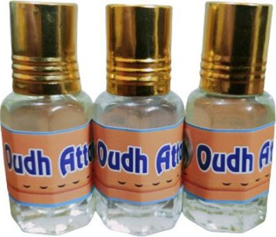 kah attar OUDH ATTAR (A PACK OF 3 BOTTLES 6ML EACH) Floral Attar(Natural)