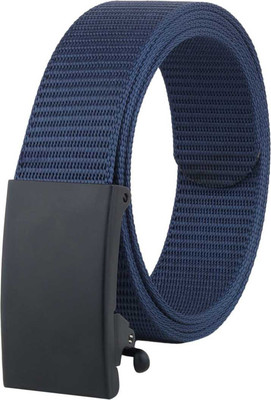 PROVOGUE Men Casual Blue Nylon Belt
