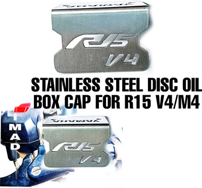 imad FRONT DISC OIL CAP FOR R15 V4/M4 Bike Crash Guard(Yamaha)