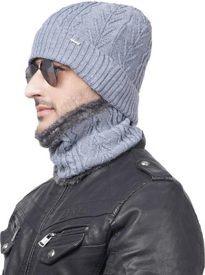 FASHIONIO Beanie Cap(Pack of 2)