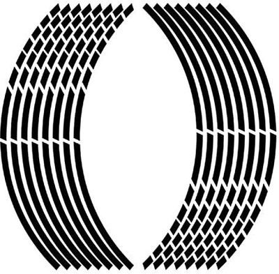 Allure Auto Sticker & Decal for Car & Bike(Black)