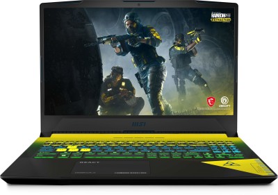 MSI Core i7 12th Gen - (16 GB/1 TB SSD/Windows 11 Home/8 GB Graphics/NVIDIA GeForce RTX 3070) Crosshair 15 Rainbow Six Extraction Edition B12UGZ-032IN Gaming Laptop(15.6 inch, Black, 2.47 kg)