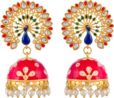 Madanam MJD_23 Brass Jhumki Earring