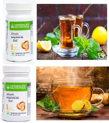 Herbalife Nutrition AFRESH ENERGY DRINKS GINGER+LEMON FLAVOR 50-GRAM- 2 PCS COMBO Energy Drink(2x0.05 kg, GINGER, LEMON Flavored) Herbalife Nutrition AFRESH ENERGY DRINKS GINGER+LEMON FLAVOR 50-GRAM- 2 PCS COMBO Energy Drink(2x0.05 kg, GINGER, LEMON Flavored)