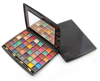 ShopCircuit Make up kit 48 Color Mix Eyeshadow Matte, Cream, Velvet and Glitter Shimmer 52 g(Multicolor)