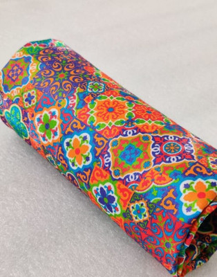 Z HUB Silk Blend Printed Blouse Material