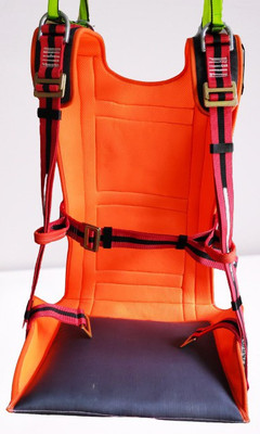 Sahas ZipSit/Giant Swing Harness ZH-102 for zipline/adventure parks/amusement parks Seat Harness(Free Size)