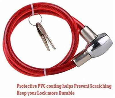 SRPHERE Steel Cable Lock For Helmet