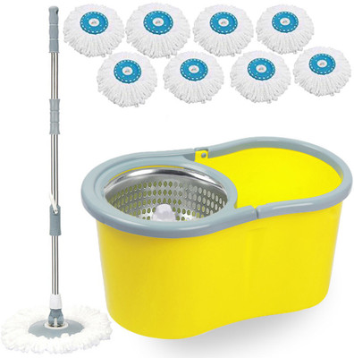 V-MOP Mop-Bucket-Magic-00S8 Mop Set(Multicolor)