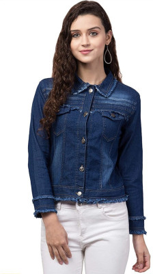 LEETOS Full Sleeve Washed Women Denim Jacket