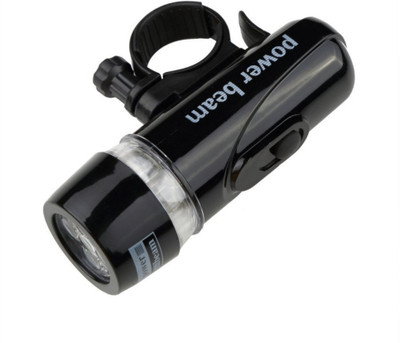 PEDFIT Bicycle Cycle 5 LED Power Beam Front Head Light Headlight LED Front Light(Black)