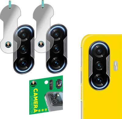 KANCHA Back Camera Lens Glass Protector for POCO F3 GT(Pack of: 2)