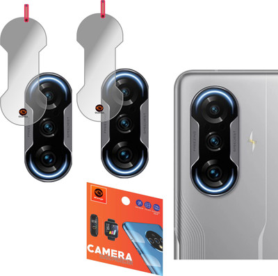 Olonga Back Camera Lens Glass Protector for POCO F3 GT(Pack of: 2)