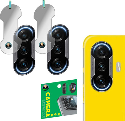 KANCHA Back Camera Lens Glass Protector for POCO F3 GT(Pack of: 2)
