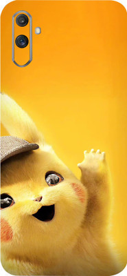 BugguSkin Realme C3 Mobile Skin(Ultra Super Baby Pikachu Skin With High Matte Finish.)