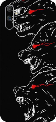 LAMHA Realme C3 Mobile Skin(Ultra Super Angry Wolf Skin With High Matte Finish.)