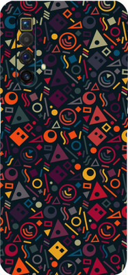 BUGGU realme X3 SuperZoom Mobile Skin(Ultra Super Geometric Shape Skin With High Matte Finish.)