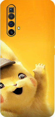 LAMHA Realme X3 Superzoom Mobile Skin(Ultra Super baby Pikachu Skin With High Mattte Finish.)