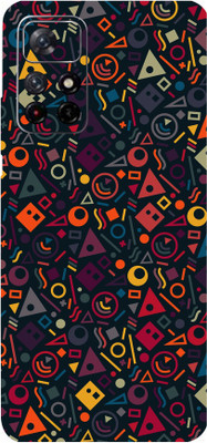 LAMHA REDMI Note 11T 5G Mobile Skin(Ultra Super Geometric Shape Skin With High Matte Finish.)