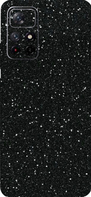 BUGGU REDMI Note 11T 5G Mobile Skin(Ultra Super Black Glitter Skin With High Matte Finish.)